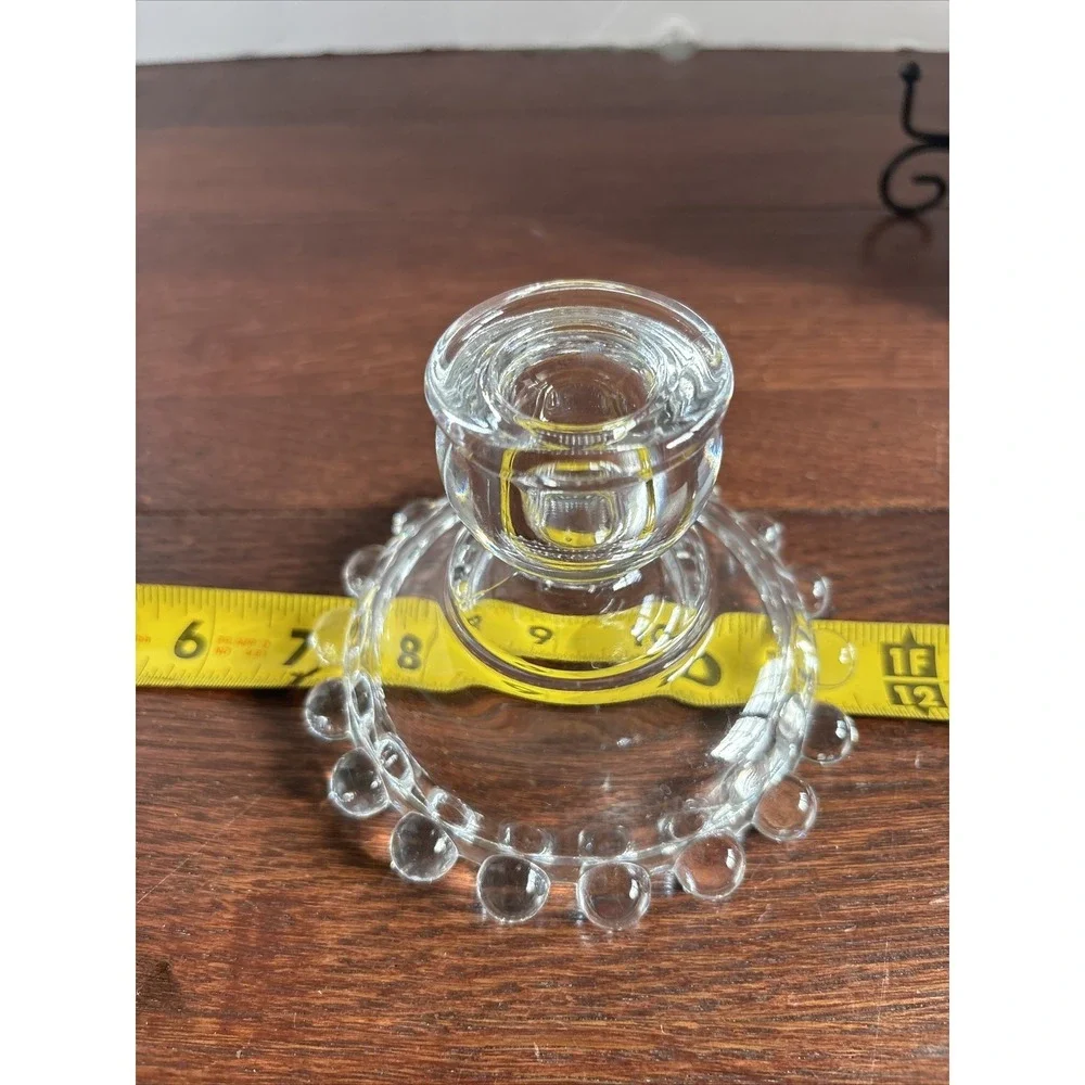 Imperial Candlewick Beaded Candle Holder‎ 3.75